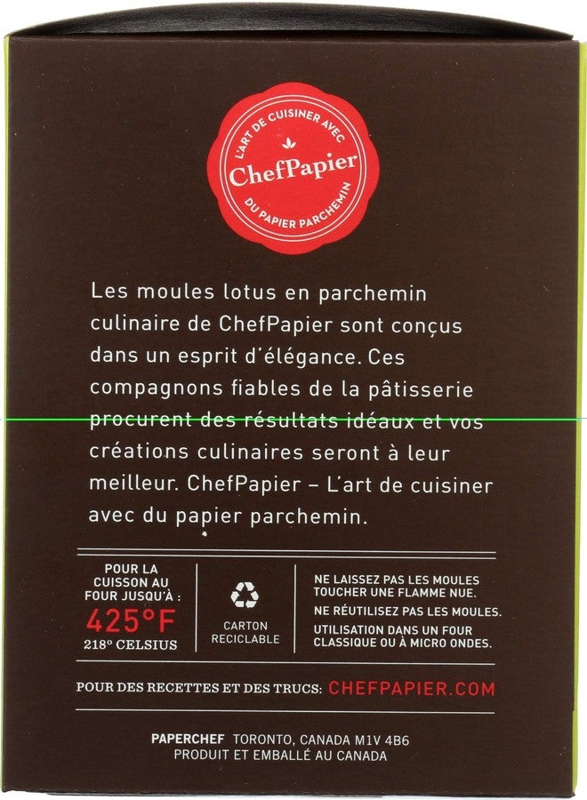 PaperChef Paper Chef Parchment Cup Lotus 12 Count (Pack of 6) - Image 4