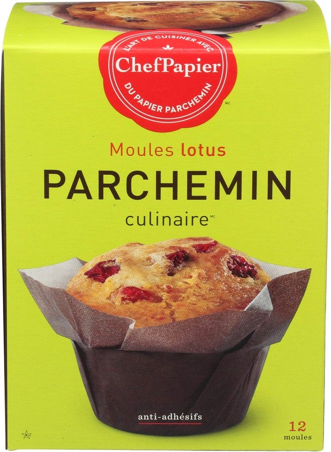 PaperChef Paper Chef Parchment Cup Lotus 12 Count (Pack of 6) - Image 1