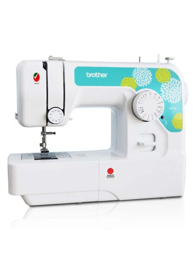 brother Household Sewing Machine White/Mint Green - Image 1