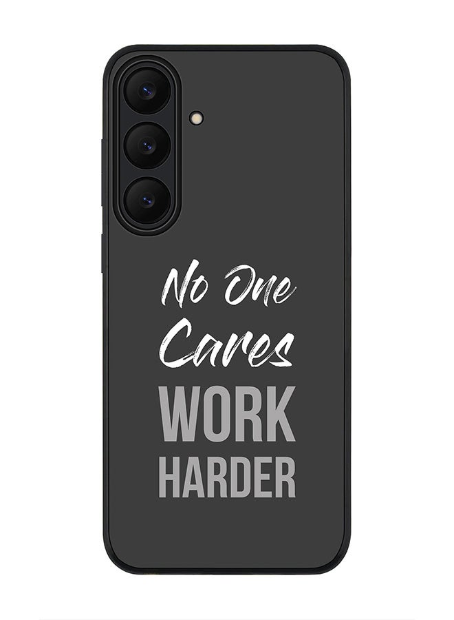 Stylizedd For Samsung Galaxy S25 FE Case,Slim fit Camera Protection, Shockproof Thin Phone cover  -  Work Harder