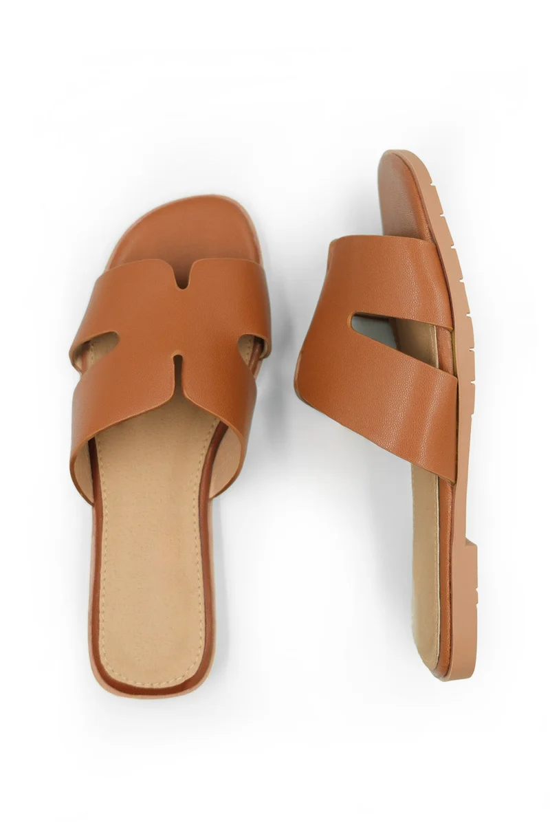Where's That From 'Mae' Pu Strap Sandals