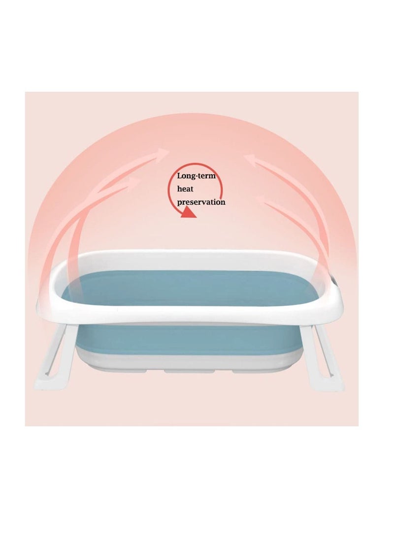 Generic - Baby Folding Tub, Portable Foldable Non-Slip Infant Tub Pink - Image 1