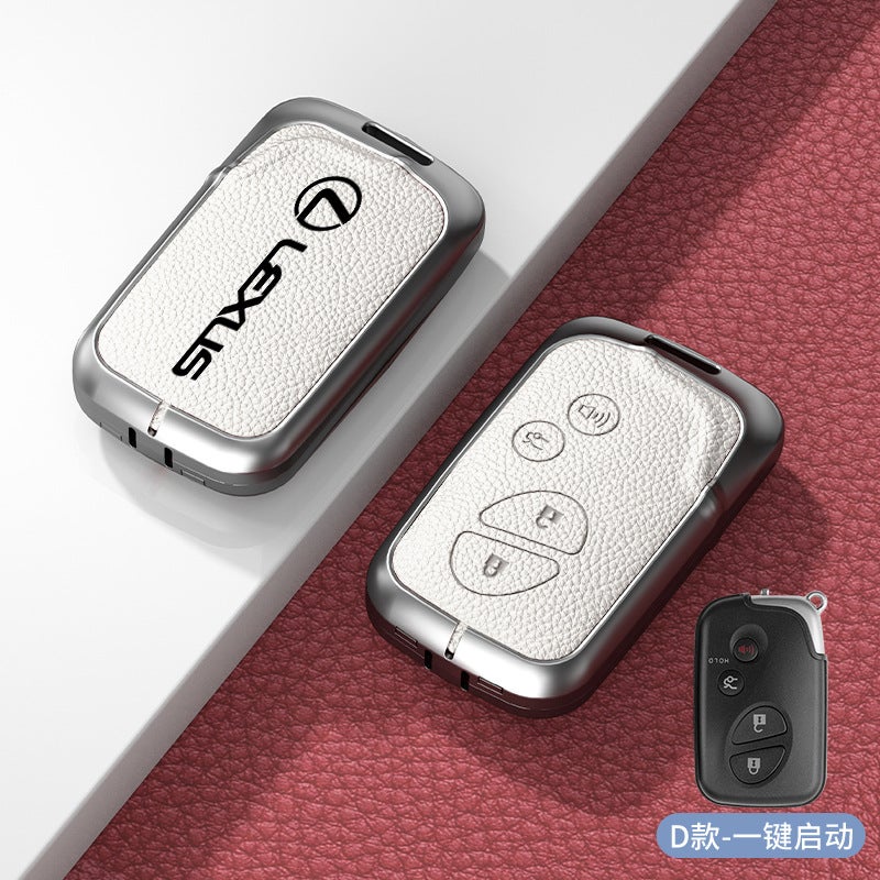 LEXUS Luxury Zinc Alloy Key Case for Lexus Models - Compatible with ES200, ES300H, RX300, RX350H, NX260, and more - Image 1