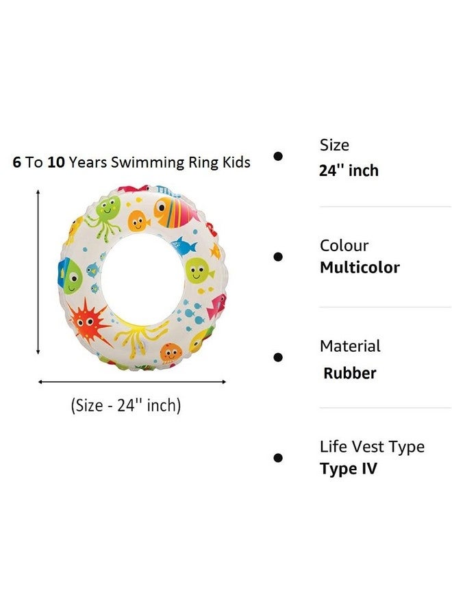 ClearChoice ClearChoice:- Kids Swim Life Jacket & Swim Ring Swimming Pool Accessories with Summer(4-8 Year)(Multi Color)(Combo) - Image 5