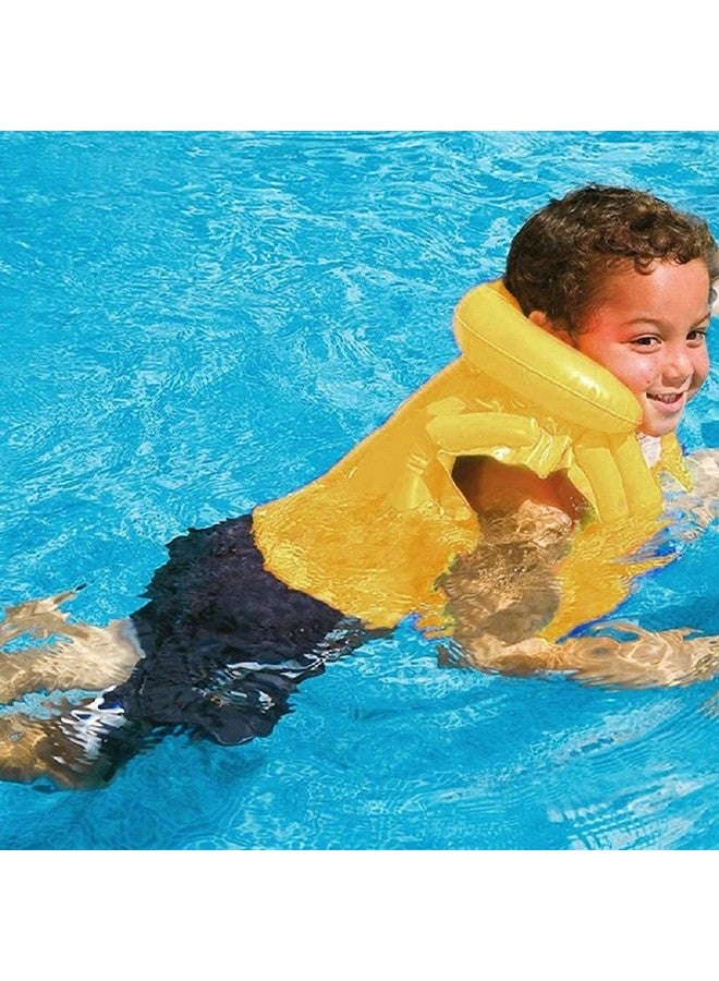ClearChoice ClearChoice:- Kids Swim Life Jacket & Swim Ring Swimming Pool Accessories with Summer(4-8 Year)(Multi Color)(Combo) - Image 2