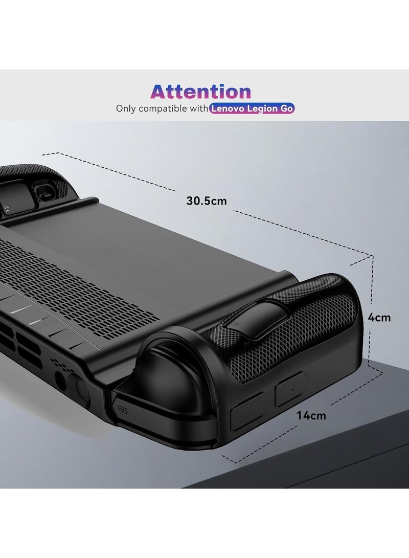 For Lenovo Legion Go Case, Soft TPU Shockproof Case, Go Monitor Case, Rugged Slip Drop Resistant Fingerprint Case for Legion Go Handheld Game Console 8.8 inches - Image 5