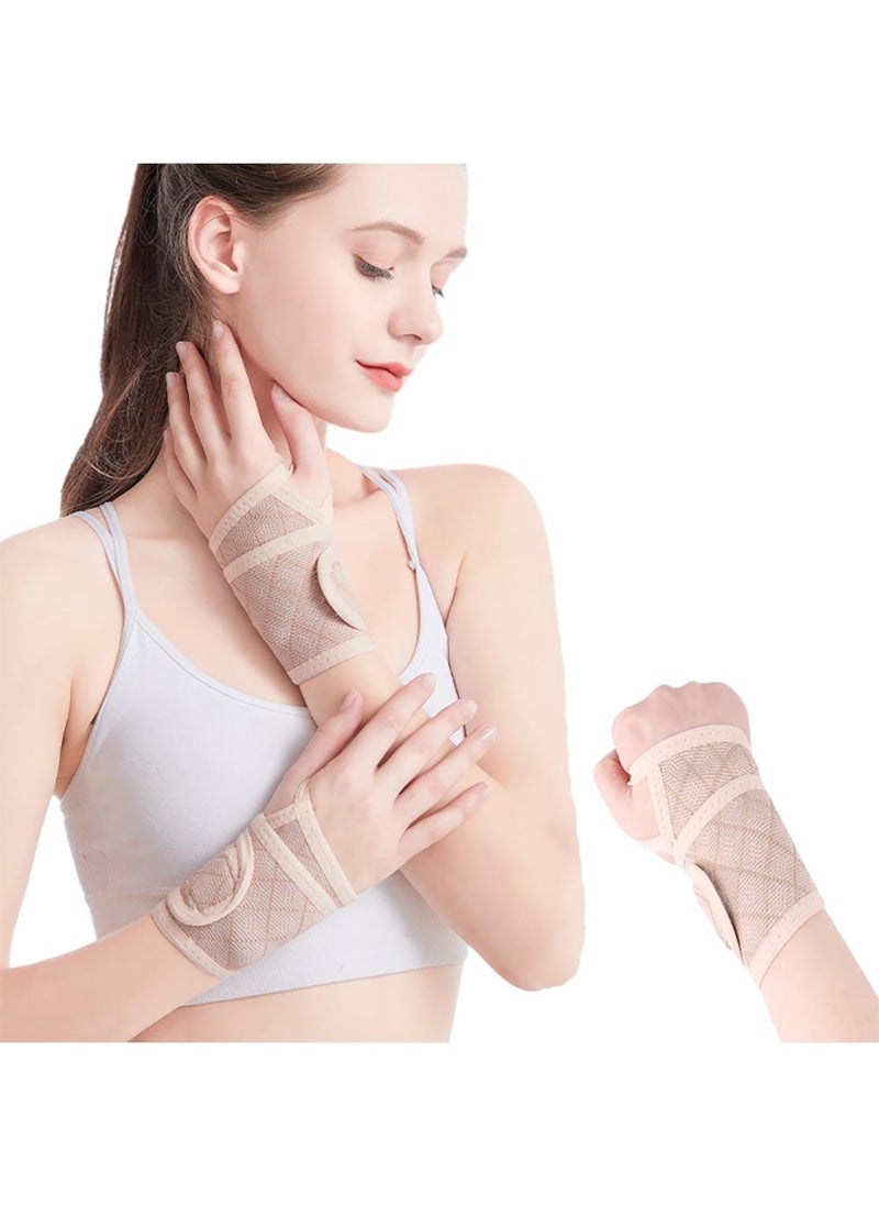 Sweet seven Women's Wrist Brace for Carpal Tunnel Relief and Weightlifting - Thumb Support Wrist Wraps for Comfortable Wrist Straps  - Image 1