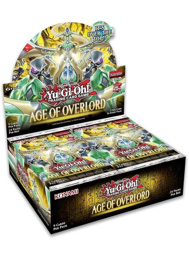 Konami - Yu-gi-oh! Trading Card Game: Age of Overlord Core Booster Trading Card Single Pack (Assorted 1 Piece) - Image 1