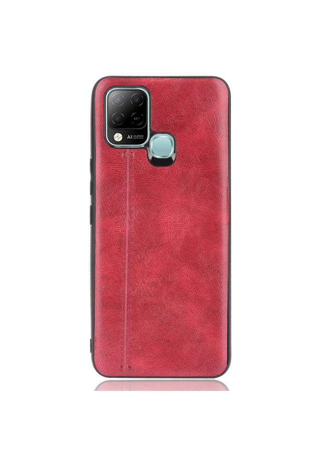 S-TOP Case For Infinix Hot 10s Sewing Cow Pattern Skin Phone Case - Image 2