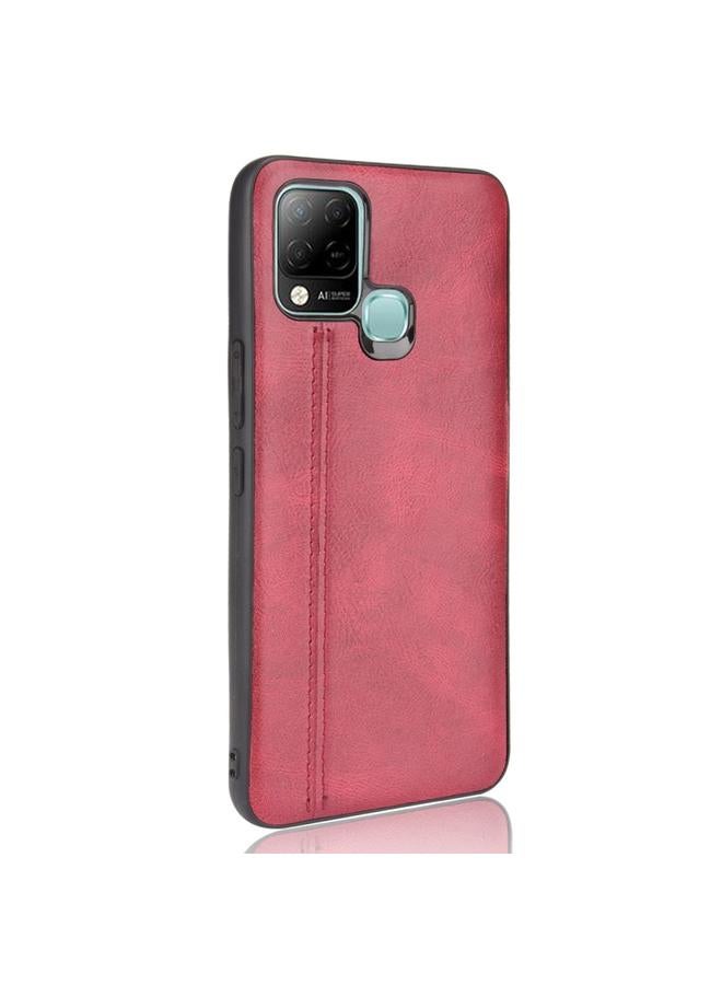 S-TOP Case For Infinix Hot 10s Sewing Cow Pattern Skin Phone Case - Image 3