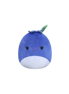 Squishmallows 12 inch Medium Plush Bluby Blueberry , Officially Licensed Kellytoy Plush Toy, Colorful Soft Toy, Gift for Kids, Girls & Boys Washable Squishy Stuff Toy Multicolor All Age  - Image 1