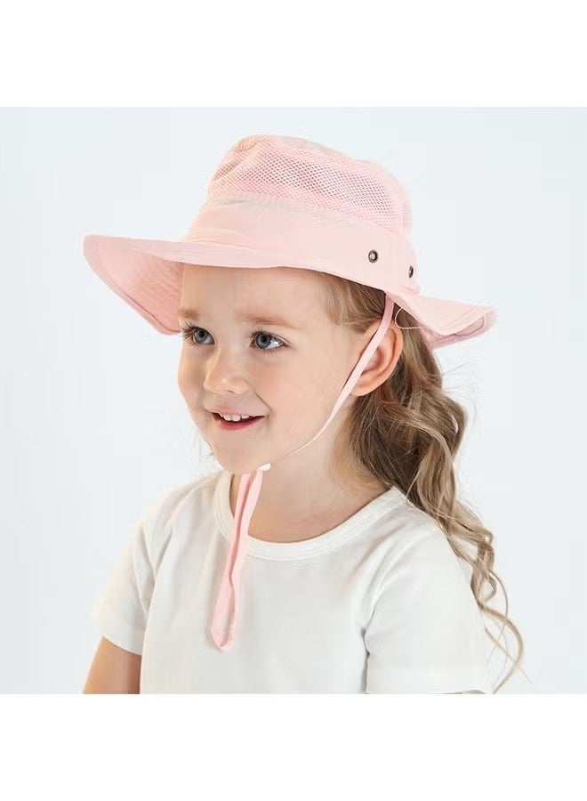 Baby Kids Sun Hat Cap Mesh Breathable UPF 50+ Protection Beach Wide Brim Bucket Hat for Baby Boys Girls Toddler - Image 3