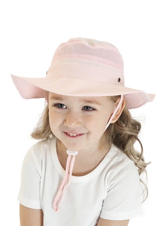 Baby Kids Sun Hat Cap Mesh Breathable UPF 50+ Protection Beach Wide Brim Bucket Hat for Baby Boys Girls Toddler - Image 4