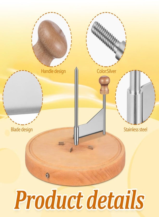 IMIKEYA Cheese Curler Wheel: Stainless Steel Cheese Butter Grater Cutter Manual Handheld Slicer for Cucumbers Carrots Grater Melon Planing Potato Silver - Image 4