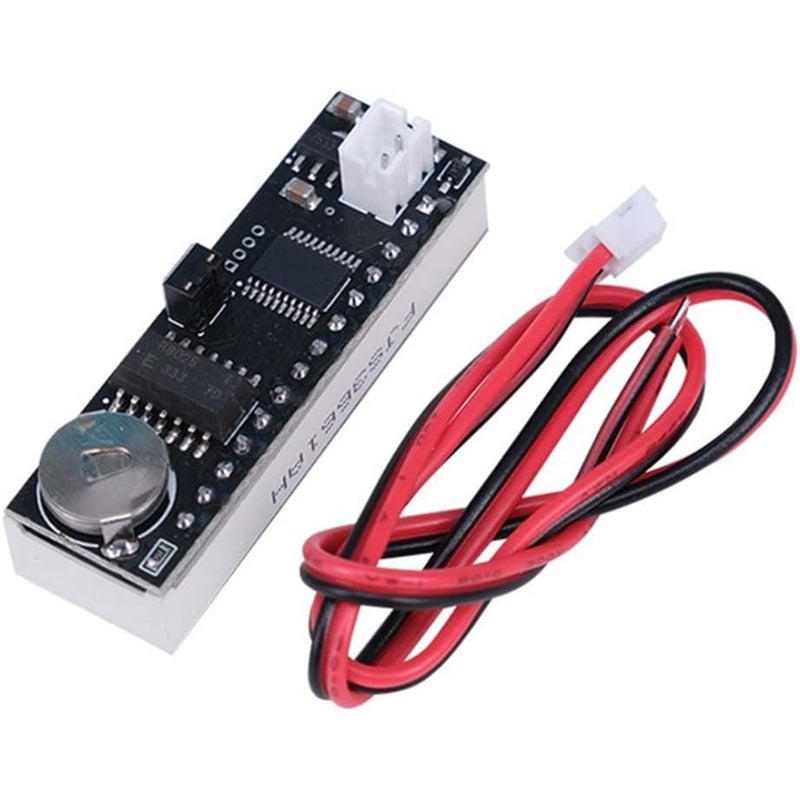 Mini digital tube clock, module movement 6 digits with second display, digital luminous electronic clock rx8025 chip - Image 4