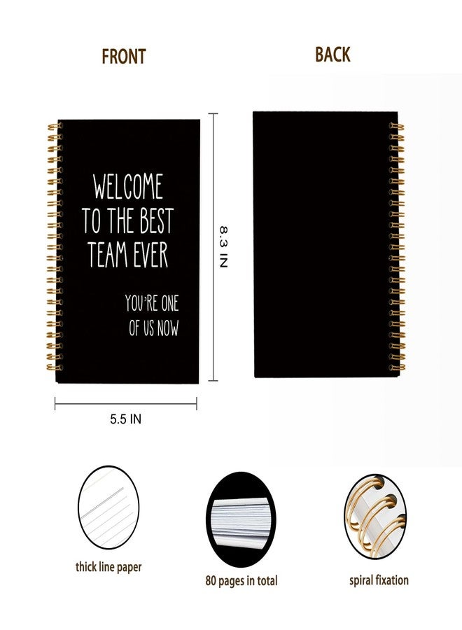 OXW Employee Appreciation Gifts, Welcome to The Best Team Gifts for Employees, Welcome Gifts for New Employees, Thank You Gifts for Coworkers, Teamwork Gifts, Spiral Notebook 5.5 x 8.3 - Image 5