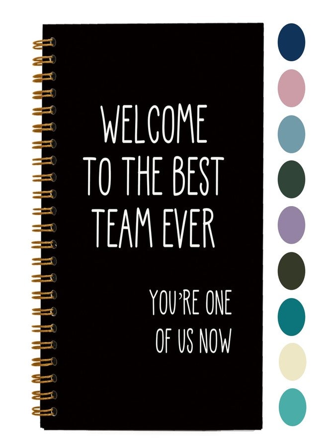 OXW Employee Appreciation Gifts, Welcome to The Best Team Gifts for Employees, Welcome Gifts for New Employees, Thank You Gifts for Coworkers, Teamwork Gifts, Spiral Notebook 5.5 x 8.3 - Image 1