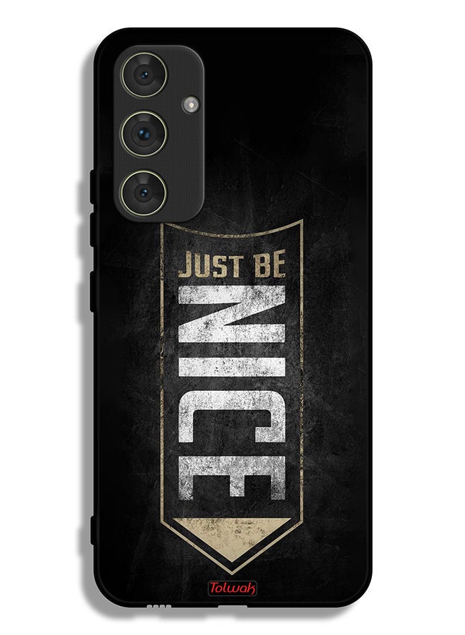 Tolwak Samsung Galaxy A54 5G Protective Case Cover Just Be Nice - Image 1