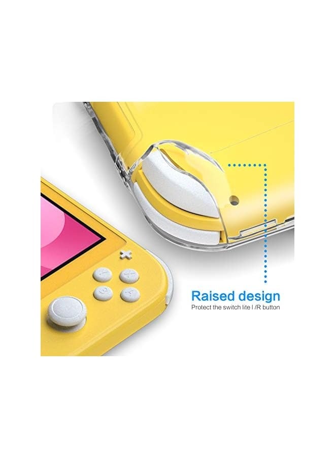 بروماس حافظة شفافة لجهاز نينتندو سويتش لايت مع مسند، حافظة صلبة لجهاز نينتندو سويتش لايت مع حامل - Image 2