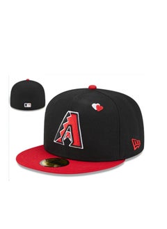 Generic NEW ERA 3D Embroidered Fitted Baseball Team Cap with Closed Back for Sun Protection57.7cm 