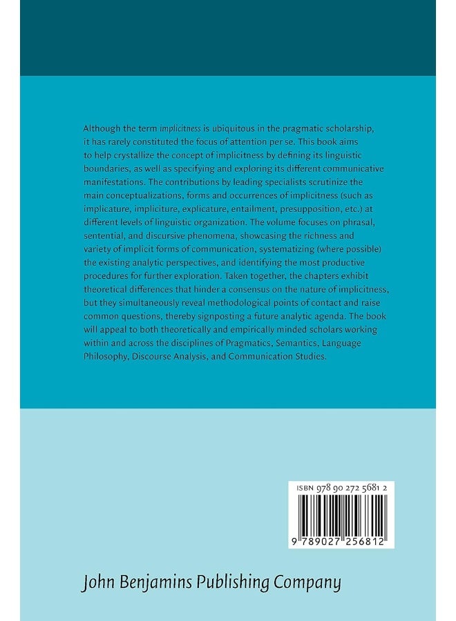 Implicitness: From lexis to discourse - Image 2