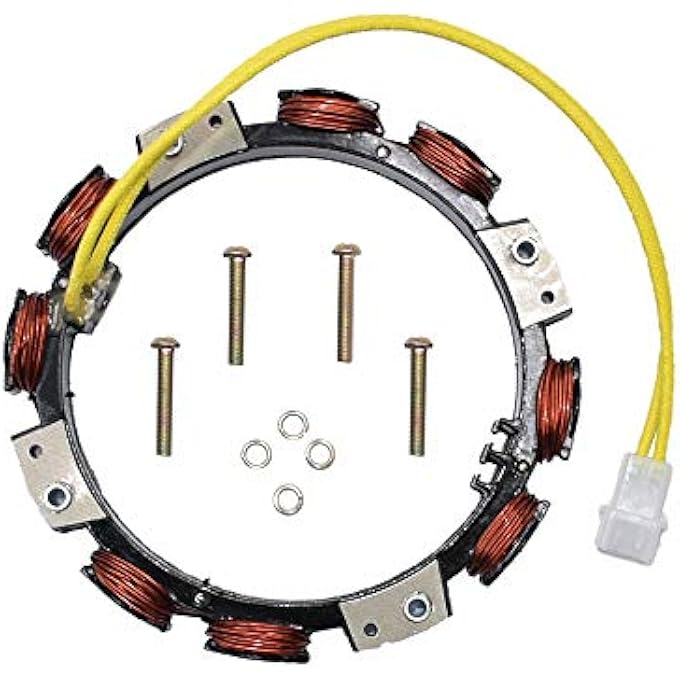 Partman 592830 696458 Fit for Briggs Alternator Charging Coil Stator fits for John Deere GT235 L120 LT166 Craftsman V-Twin + - Image 1