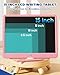 Bravokids 15 Inch LCD Writing Tablet for 3 Year Olds Electronic Drawing Pad and Doodle Board as Educational Birthday Gifts for Girls and Boys Pink - Image 4