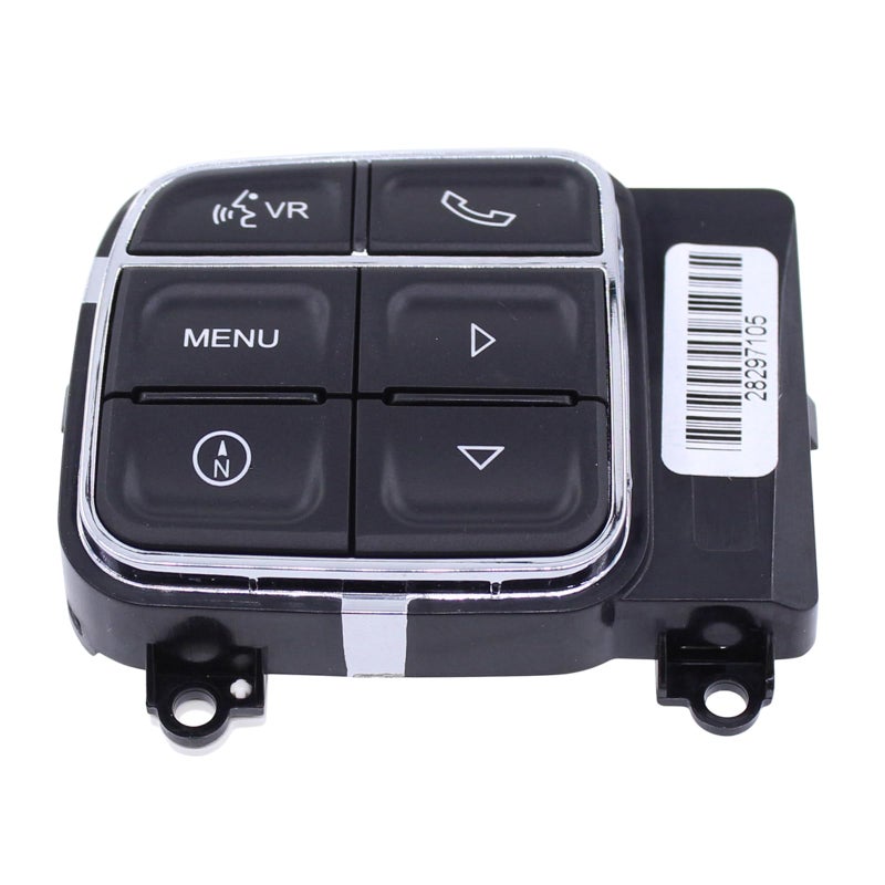 MOTOKU Steering Wheel Switch EVIC Left for Chrysler 200 Dodge Avenger 20112014 Jeep Wrangler Compass Patriot 20122017 - Image 2