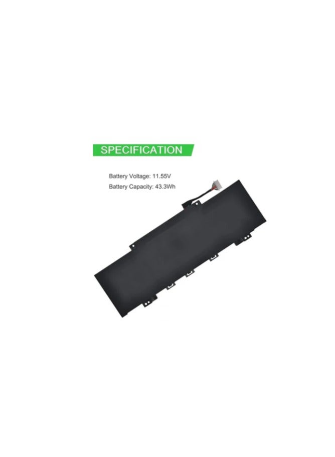 Terabyte 11.55V 43.3Wh PC03XL M24648-005، بطارية لابتوب متوافقة مع HP Pavilion x360 14 15 سلسلة - Image 2