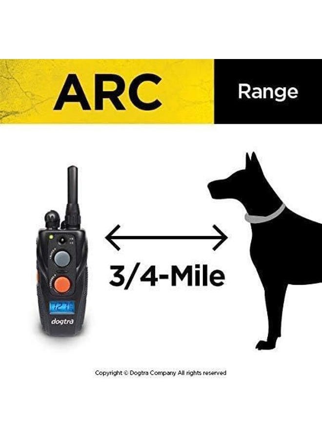 Dogtra ARC Slim Ergonomic 3/4-Mile Remote Dog Training E-Collar with 127-Level Precise Control via LCD Screen - Image 5