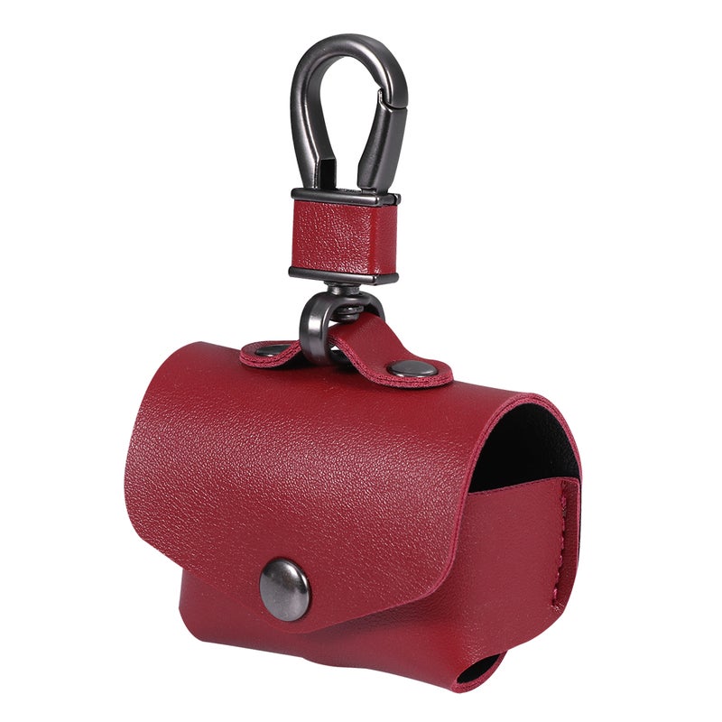 Simple Earphone Case Cover Imitation Leather Headset Case Protector Anti-lost Shell Compatible for AirPods Pro - Image 1