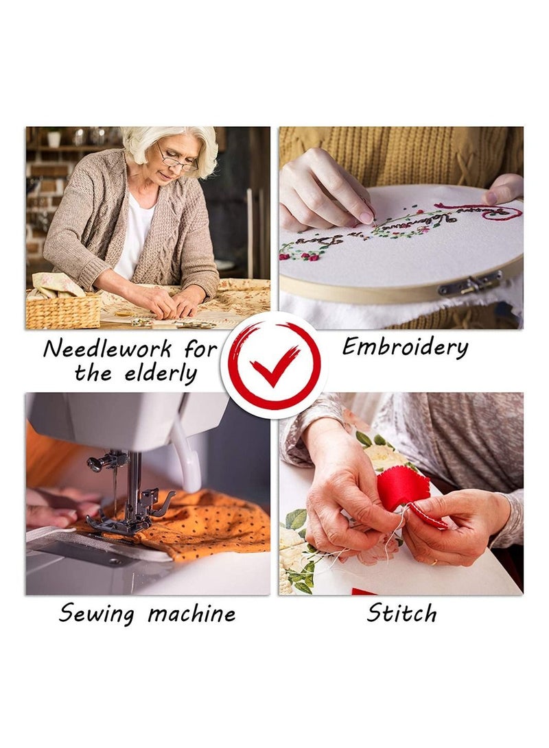 Y&D 12 Needle Threader for Hand Sewing, Threaders Small Eye Needles, Sewing Machine with Clear Box, Simple Work, Embroidery, Craft - Image 5