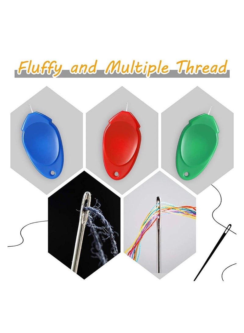 Y&D 12 Needle Threader for Hand Sewing, Threaders Small Eye Needles, Sewing Machine with Clear Box, Simple Work, Embroidery, Craft - Image 2