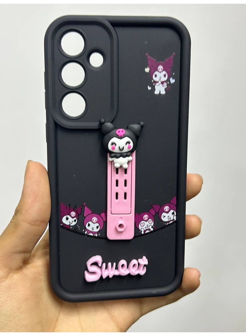 new cartoon-designed back cover with the word "Sweet" on it, compatible with the Samsung A35 phone. - Image 1