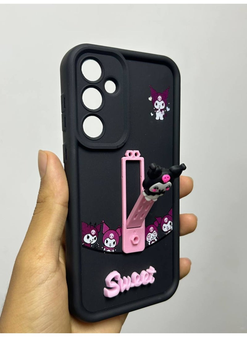 new cartoon-designed back cover with the word "Sweet" on it, compatible with the Samsung A35 phone. - Image 2