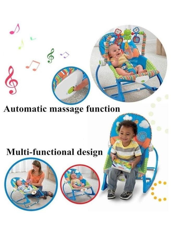 لو.بيبي.في  رضيع إلى طفل رضيع متأرجح قابل للتعديل مع اهتزاز مخيف - Image 2