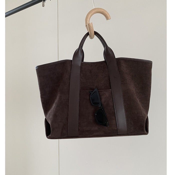 Vintage Velvet Tote Bag - Image 3