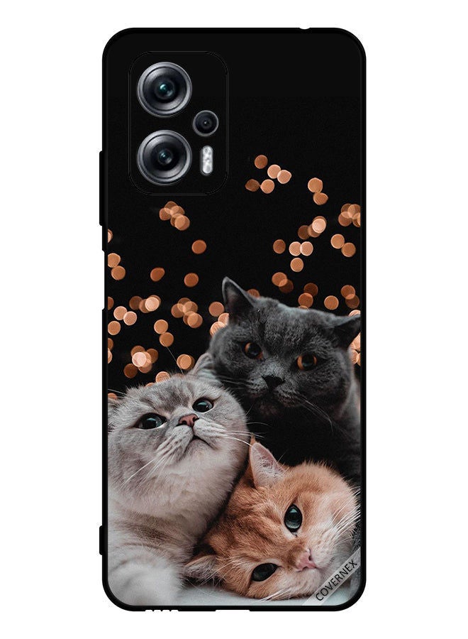 Covernex Protective Case Cover For Xiaomi Redmi Note 11T Pro Kittens - Image 1