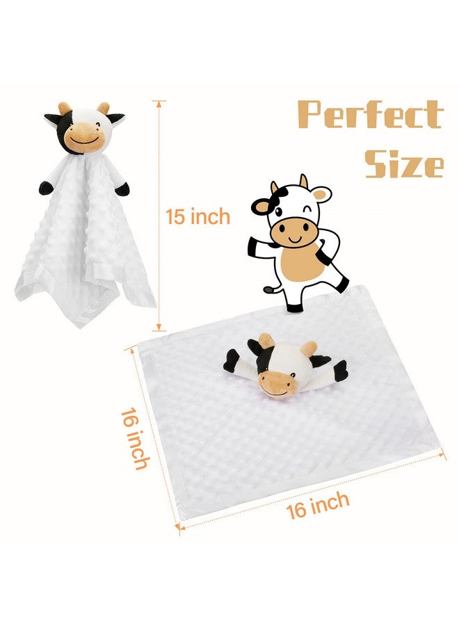 برو غوليم بطانية حماية البقرة من برو جوليم ناعمة للأطفال من الأولاد والبنات، بطانية أطفال حديثي الولادة، لعبة بقرة محشوة، هدايا للأطفال، مقاس 16 بوصة - Image 5