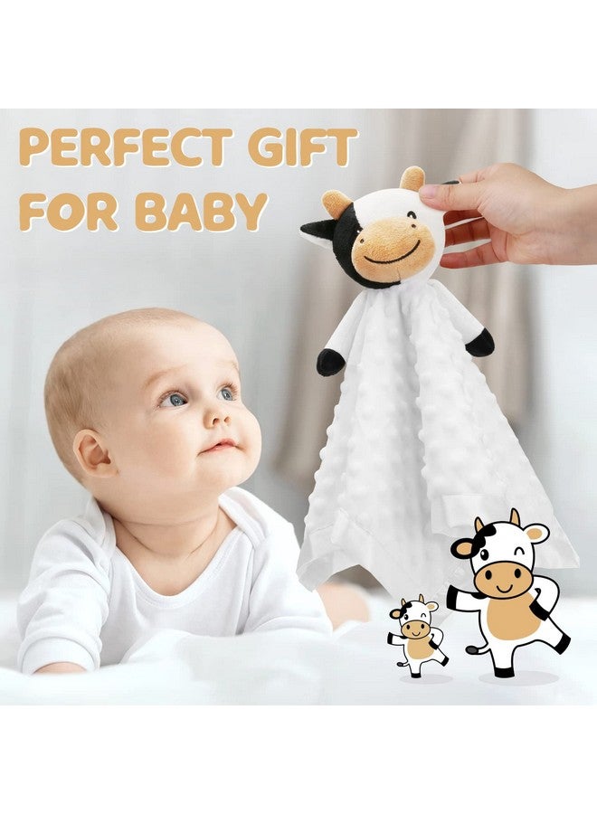 برو غوليم بطانية حماية البقرة من برو جوليم ناعمة للأطفال من الأولاد والبنات، بطانية أطفال حديثي الولادة، لعبة بقرة محشوة، هدايا للأطفال، مقاس 16 بوصة - Image 3
