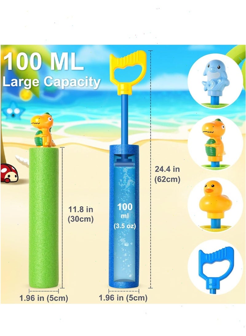 Topyich 6 Pack Water Gun Toys, Swimming Squirt Pool Toys for Kids, Water Beach Game Toy Outdoor, Foam Water Toys Shooter for Summer - Image 2