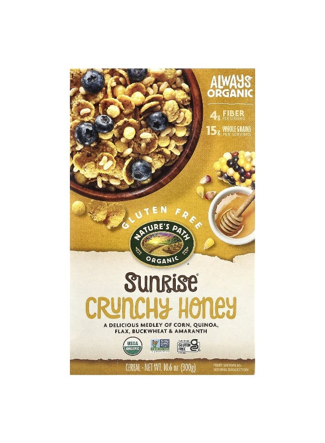 Nature's path Nature's Path, Organic Sunrise® Crunchy Honey Cereal, 10.6 oz (300 g) - Image 1