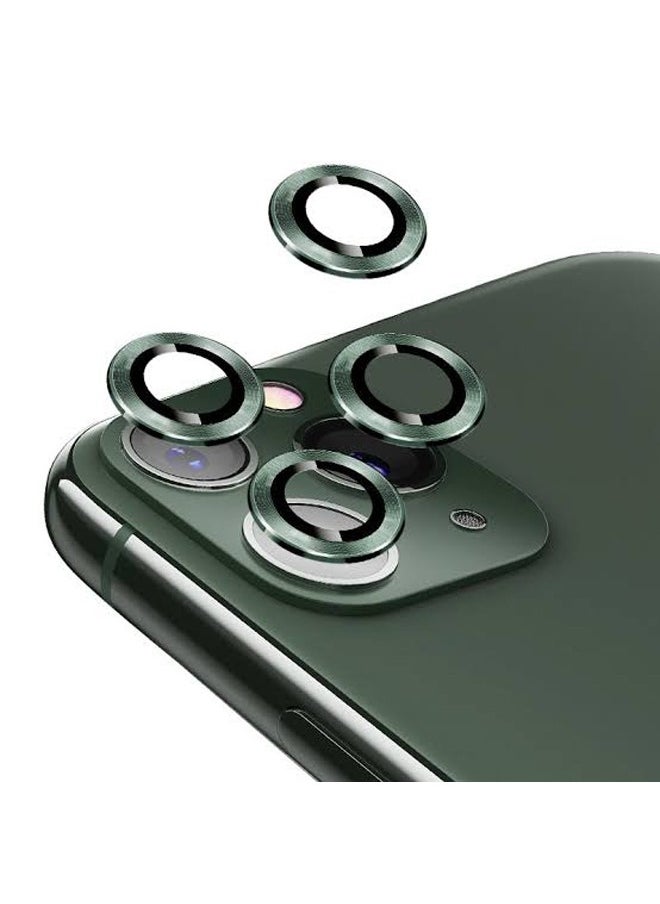 MOG - Mog Clear Camera Lens Protector Used For iPhone 13 Pro Ultra Clarity Image Anti Scratch Bubble Proof Aluminum Alloy Easy Installation Full Coverage Lens Protection Green - Image 1