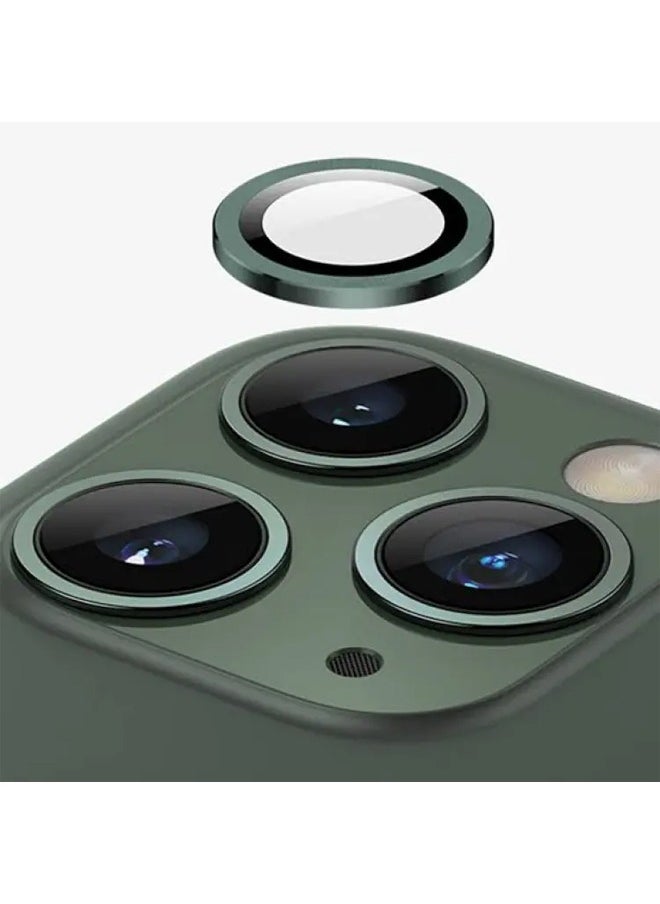 MOG - Mog Clear Camera Lens Protector Used For iPhone 13 Pro Ultra Clarity Image Anti Scratch Bubble Proof Aluminum Alloy Easy Installation Full Coverage Lens Protection Green - Image 1