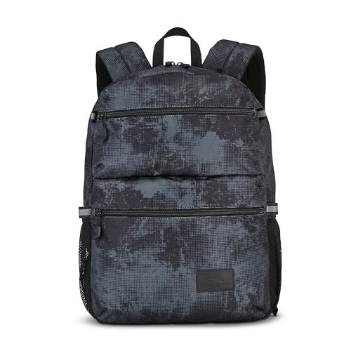 High Sierra Everclass Backpack Travel or Work Laptop Bookbag with 360 Reflectivity Dual Water Bottle Pockets Fits Laptops Up To 156 One Size Charcoal Waves - Image 3