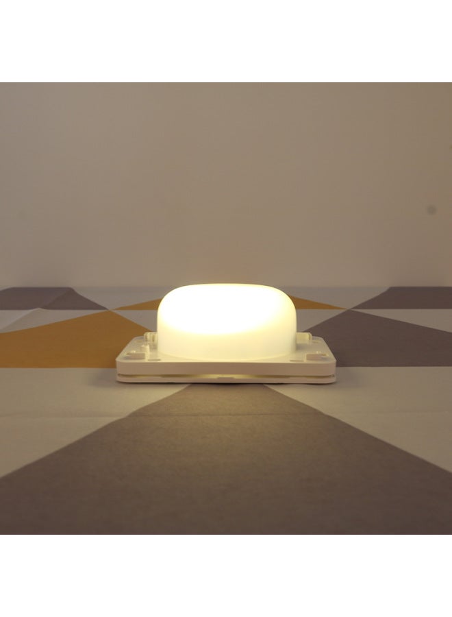 Colorful Life A04 House Pat Silicone Light LED Light Source Square Base Charging Remote Control Night Light Semi-finished Products 