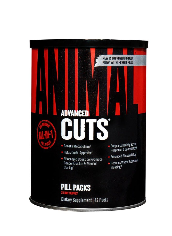 ANIMAL - Animal Cuts Advanced – All-in-One Fat Burner for Metabolism, Appetite Control, and Mental Focus - Image 1