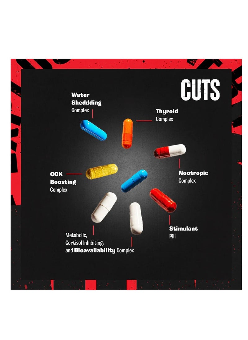 ANIMAL - Animal Cuts Advanced – All-in-One Fat Burner for Metabolism, Appetite Control, and Mental Focus - Image 1
