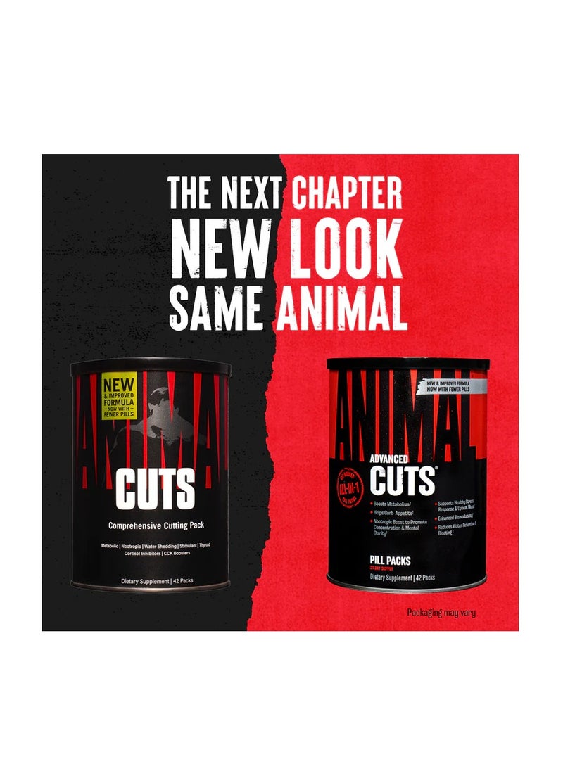 ANIMAL - Animal Cuts Advanced – All-in-One Fat Burner for Metabolism, Appetite Control, and Mental Focus - Image 1