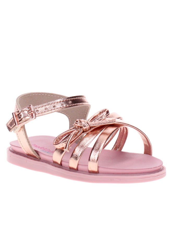 MOLEKINHA Multi Strap Flat Sandals with Bow Detail - Image 2